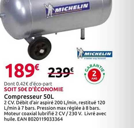 Compresseur 50L