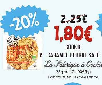 COOKIE CARAMEL BEURRE SALÉ