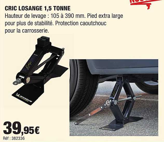 CRIC LOSANGE 1,5 TONNE
