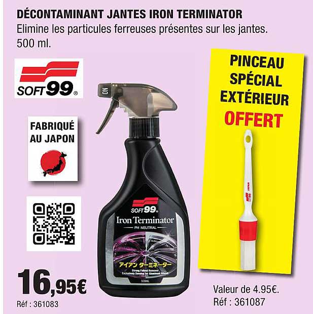 DÉCONTAMINANT JANTES IRON TERMINATOR