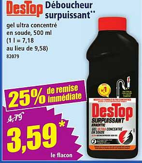 DesTop Déboucheur surpuissant**