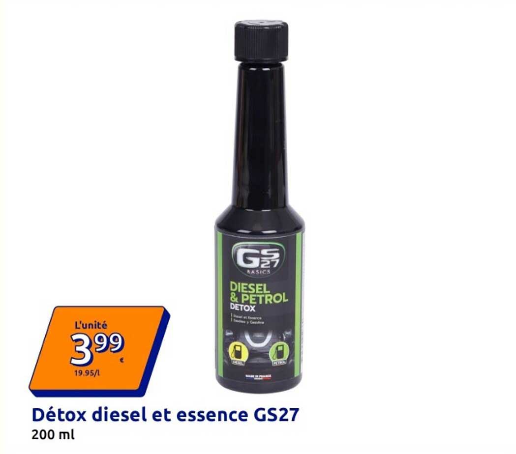 Détox diesel et essence GS27