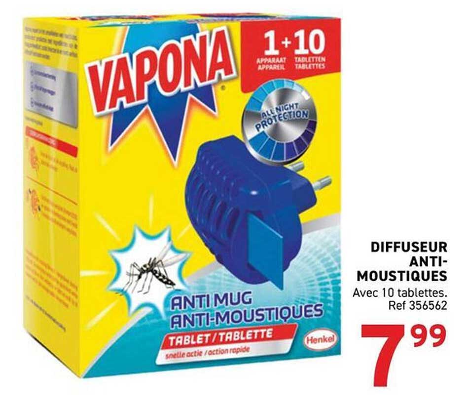 DIFFUSEUR ANTI-MOUSTIQUES