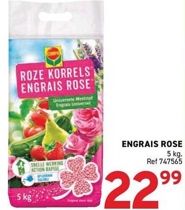 ENGRAIS ROSE 5 kg. Ref 747565