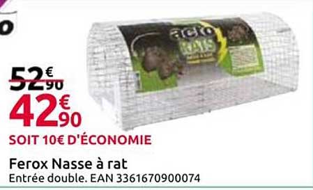 Ferox Nasse à rat