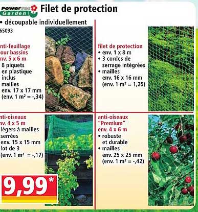 Filet de protection