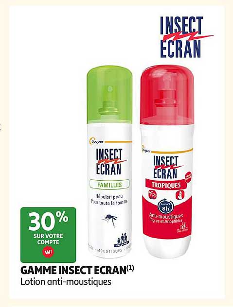 GAMME INSECT ECRAN(1) Lotion anti-moustiques