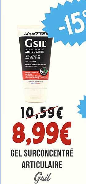 GEL SURCONCENTRÉ ARTICULAIRE GsIL