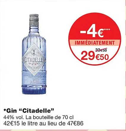 Gin “Citadelle”