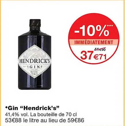 Gin “Hendrick’s”
