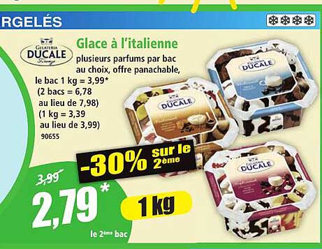 Glace à l’italienne
