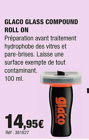 GLACO GLASS COMPOUND ROLL ON