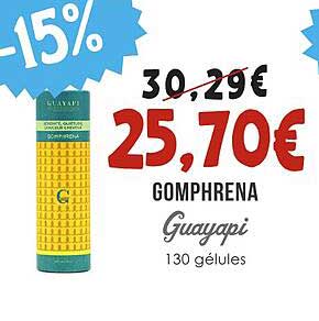 GOMPHRENA Guayapi 130 gélules