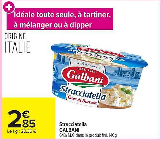 Idéale toute seule, à tartiner, à mélanger ou à dipper