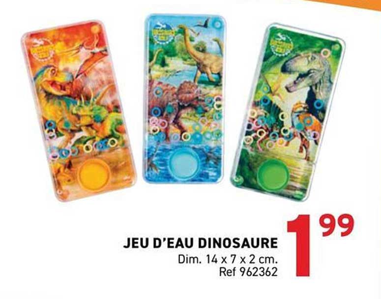 JEU D’EAU DINOSAURE