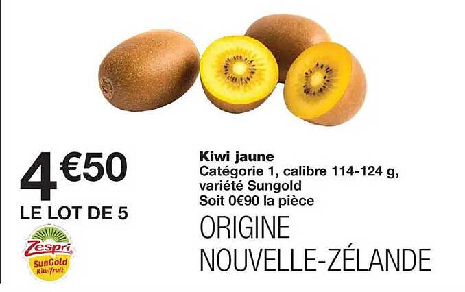 Kiwi jaune
