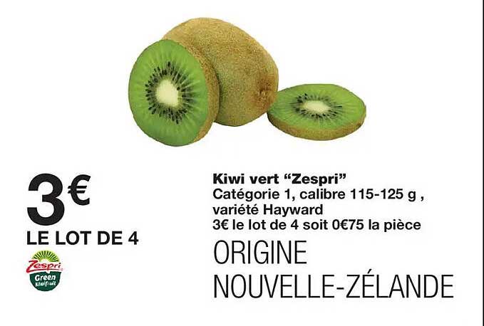 Kiwi vert “Zespri”