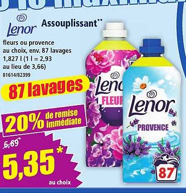 Lenor Assouplissant**