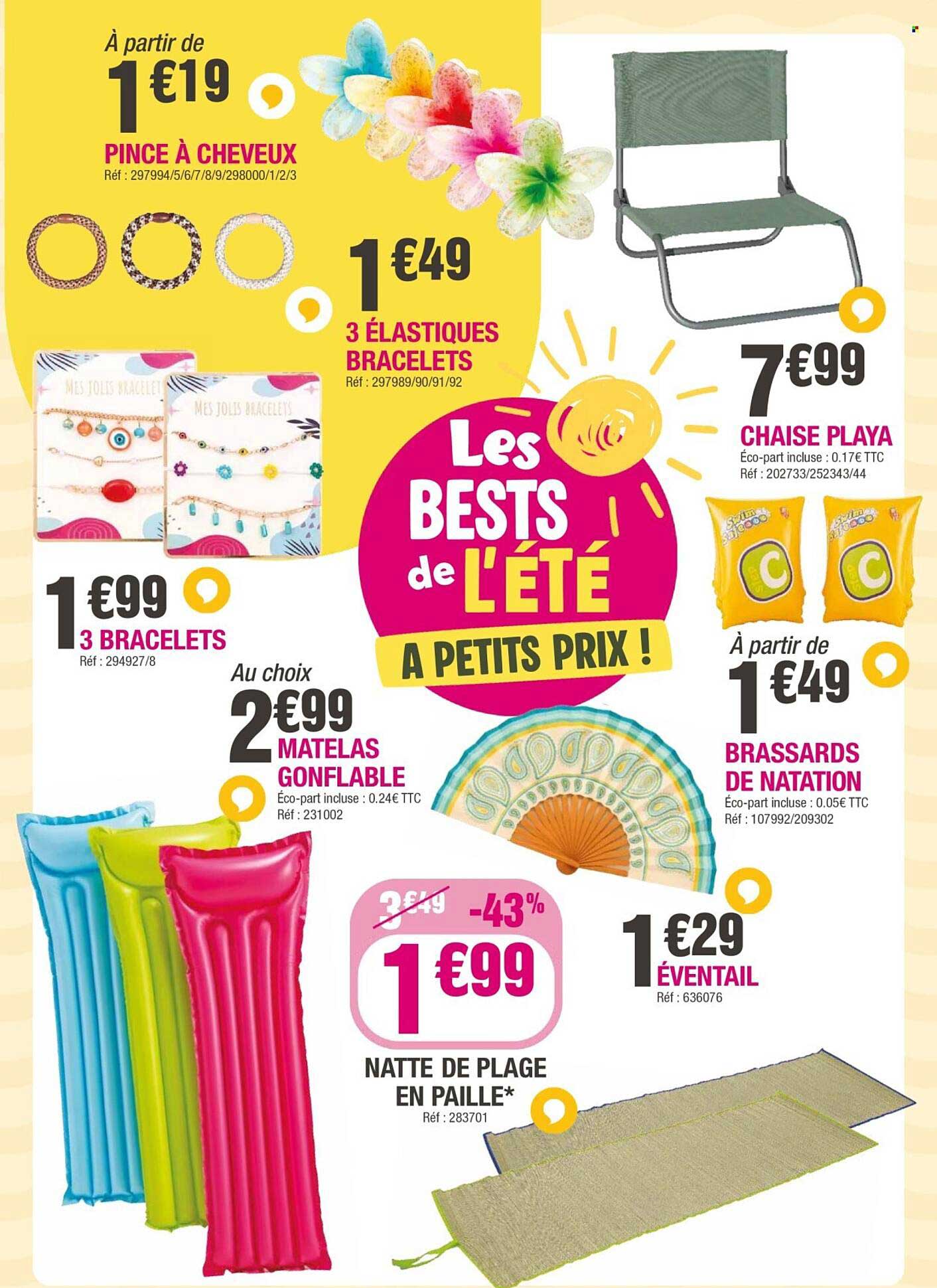 Les BESTS de l'ÉTÉ A PETITS PRIX !