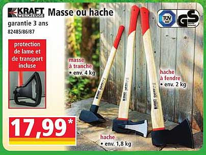 Masse ou hache