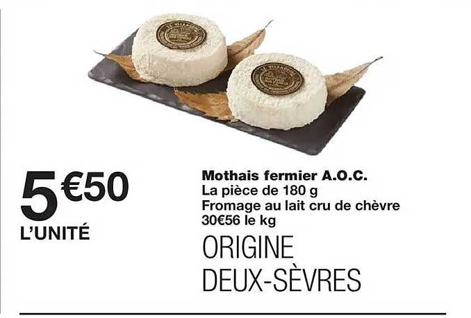 Mothais fermier A.O.C.