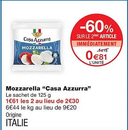 Mozzarella “Casa Azzurra”
