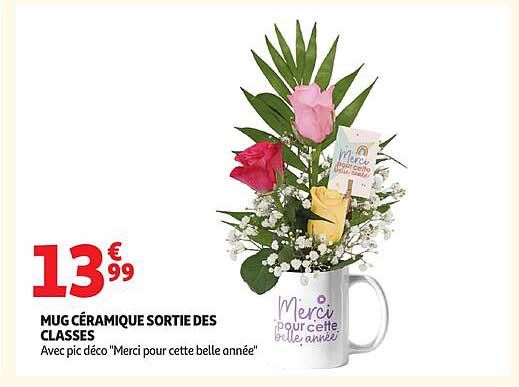 MUG CÉRAMIQUE SORTIE DES CLASSES