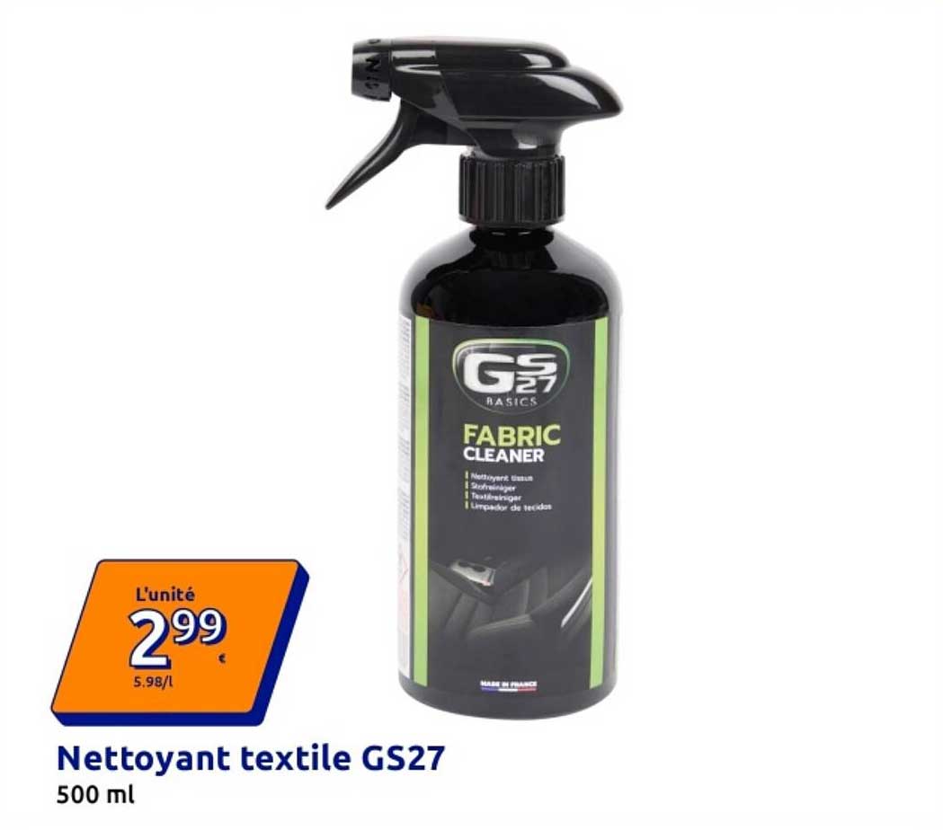 Nettoyant textile GS27