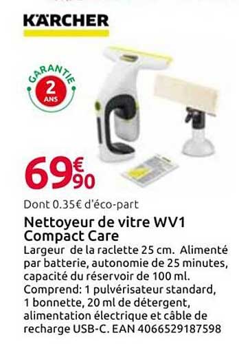 Nettoyeur de vitre WV 1 Compact Care