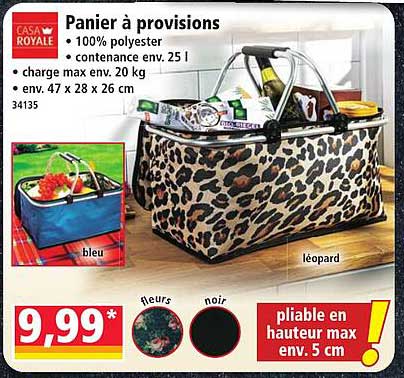 Panier à provisions
