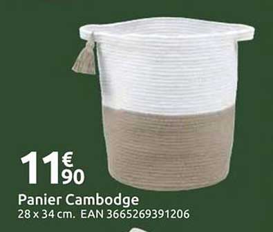 Panier Cambodge
