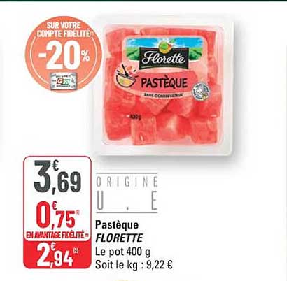 Pастèque FLORETTE