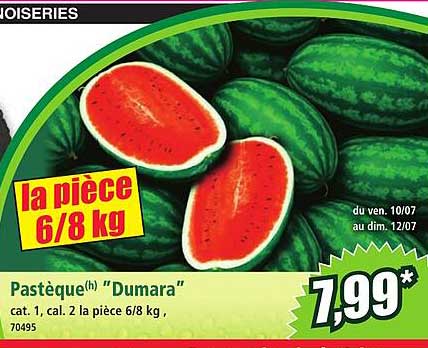 Pastèque(h) "Dumara"