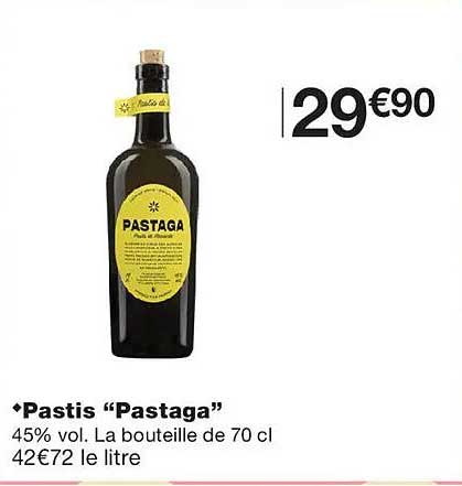Pastis "Pastaga"