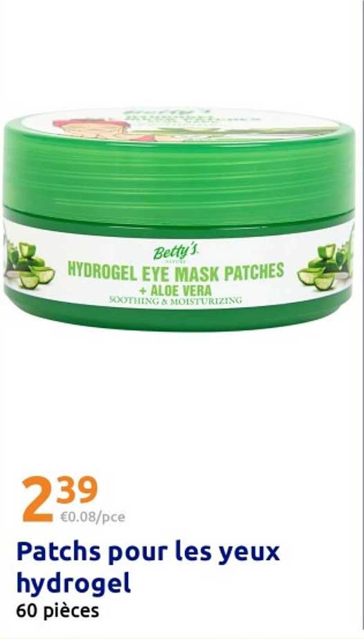 Patchs pour les yeux hydrogel