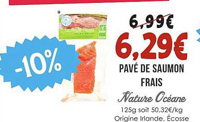 PAVÉ DE SAUMON FRAIS