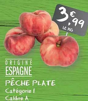 PÊCHE PLATE
