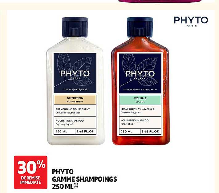 PHYTO GAMME SHAMPOINGS 250 ML(1)