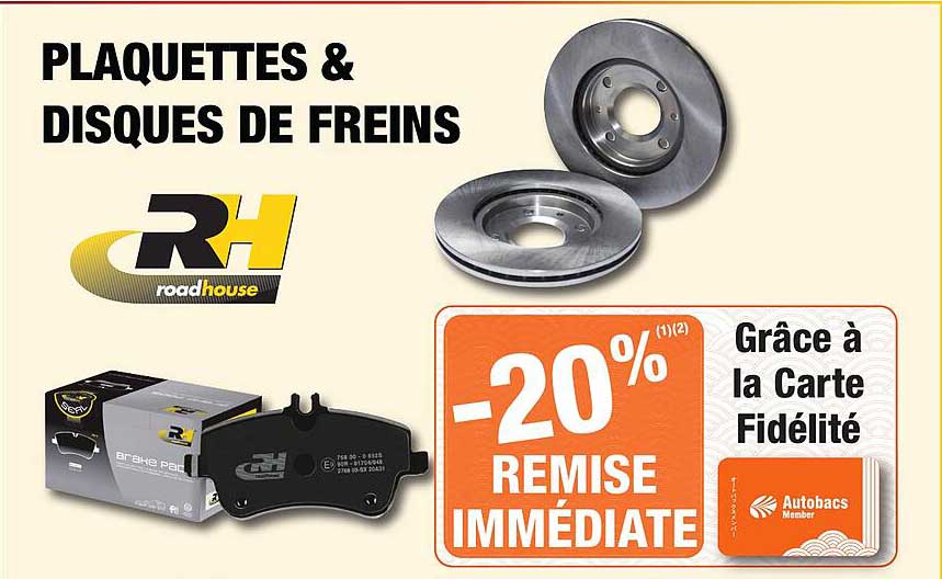 PLAQUETTES & DISQUES DE FREINS