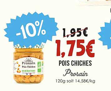 POIS CHICHES Prosaïn