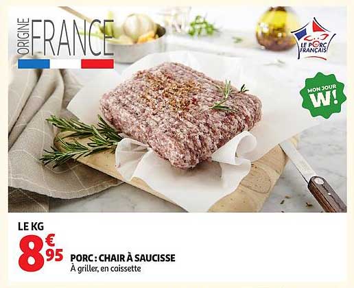 PORC: CHAIR À SAUCISSE