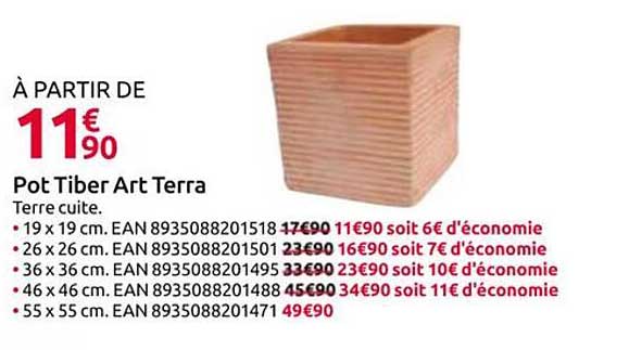 Pot Tiber Art Terra