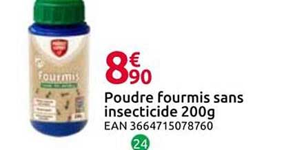 Poudre fourmis sans insecticide 200g