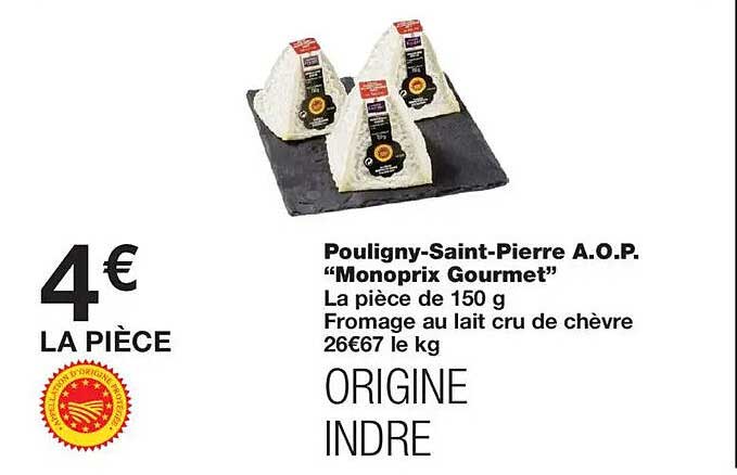 Pougigny-Saint-Pierre A.O.P. "Monoprix Gourmet"