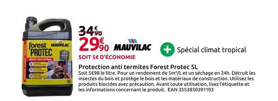 Protection anti termites Forest Protec 5L