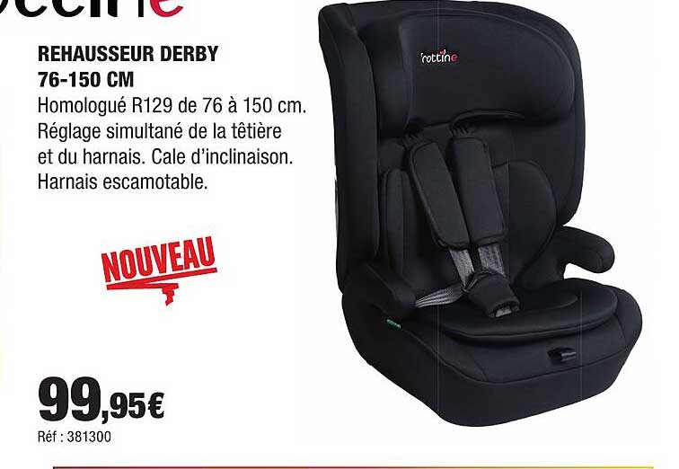 REHAUSSEUR DERBY 76-150 CM
