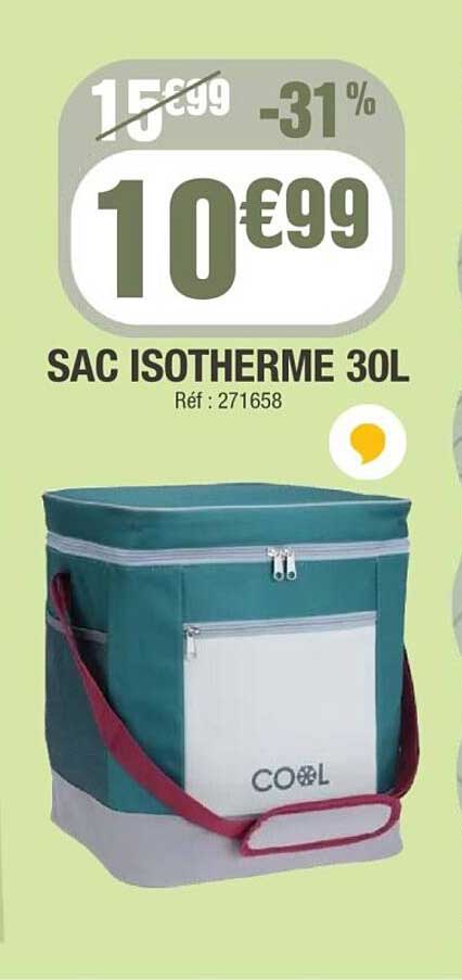 SAC ISOTHERME 30L