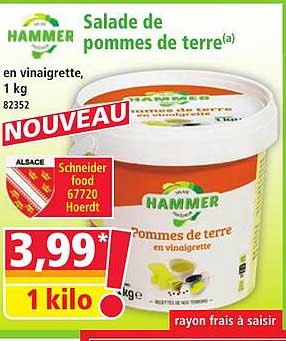 Salade de pommes de terre(a)