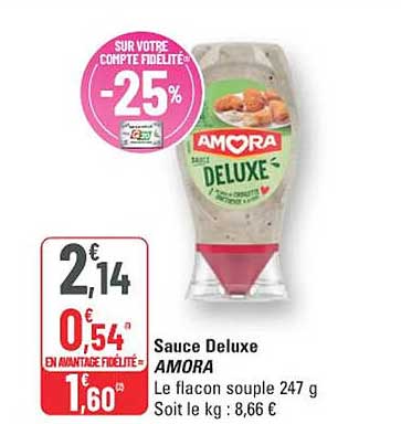 Sauce Deluxe AMORA