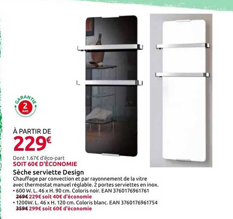 Sèche serviette Design